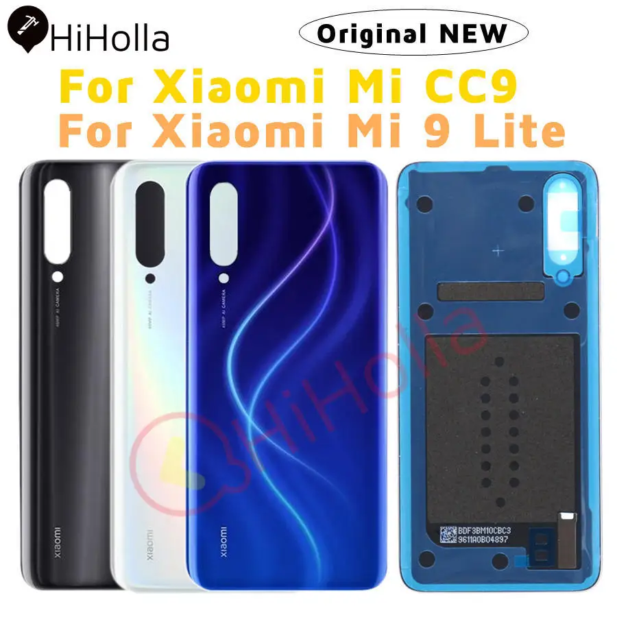 Оригинальный новый стеклянный чехол для задней крышки аккумулятора Xiaomi Mi CC9 6 39