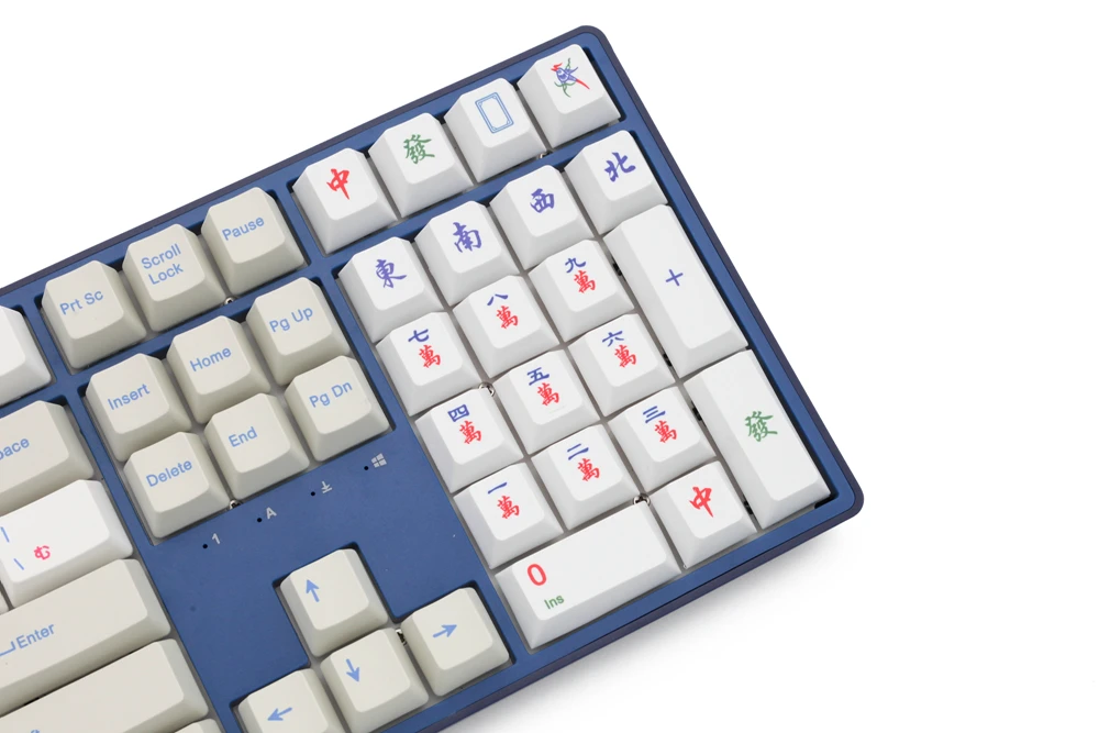 Черри профиль Majiang мАч Джонг краситель Sub Keycap набор Numpad толстый PBT для