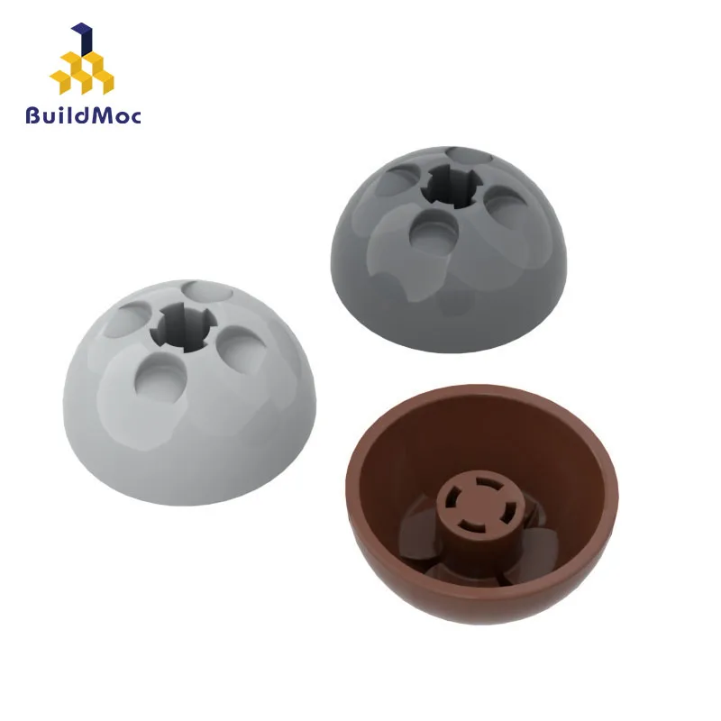 

BuildMOC 44359 Cylindrical hemisphere 3 x 3 ldd44359 For Building Blocks Parts DIY Construction Crea