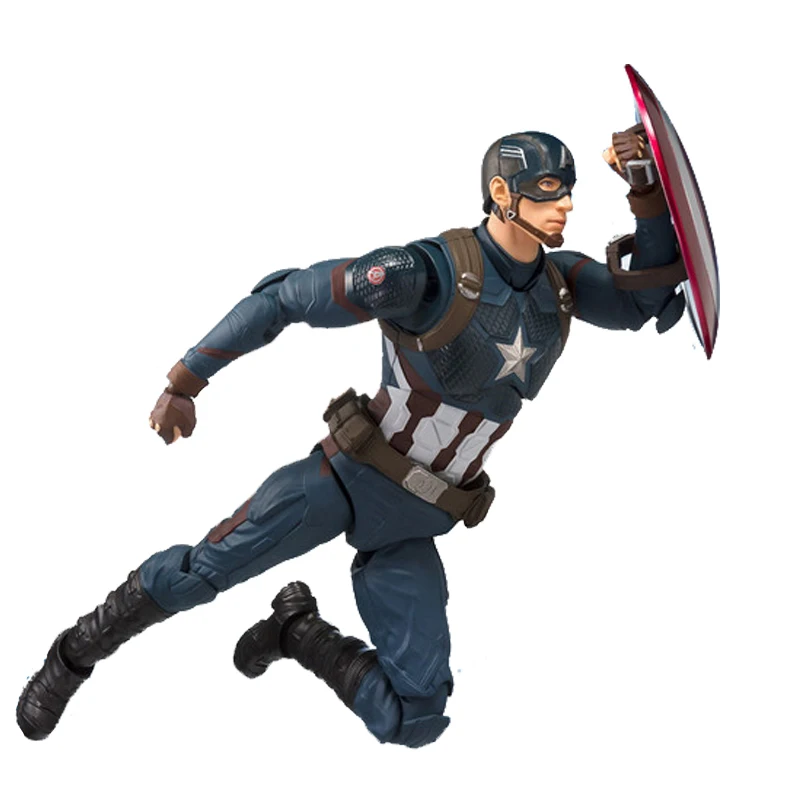 15 см Disney Marvel Мстители Капитан Америка Стивен Роджерс фигурку модель игрушки для