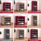 457 уровней Пылезащитная стойка для обуви, большие нетканые тканевые подставки для обуви, домашняя стойка для хранения обуви, держатель, полка, шкаф