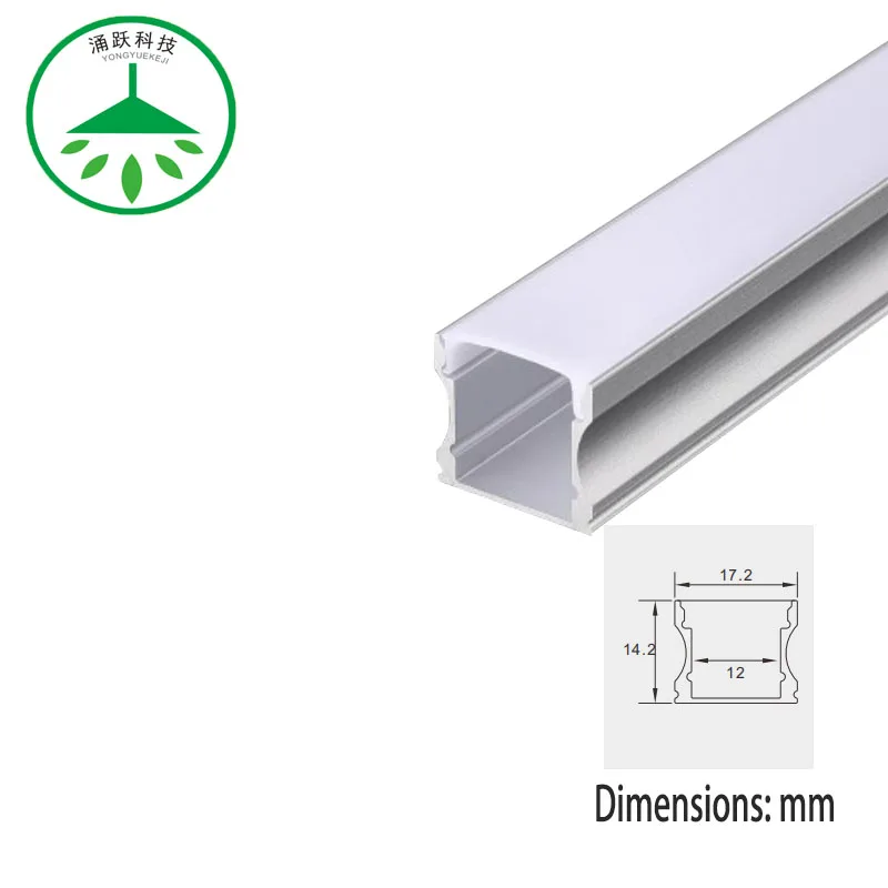 

2 шт., Светодиодная лента из алюминиевого сплава, 0,5 м