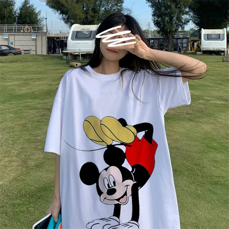 Женская одежда большого размера в стиле Харадзюку летняя корейская модная