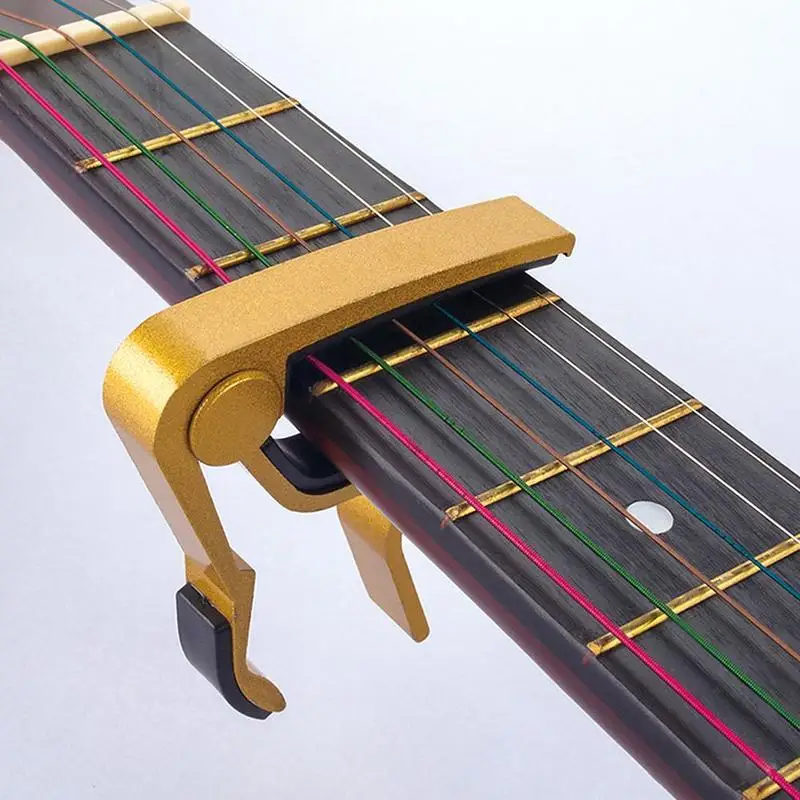 Новый гитарный Капо Профессиональный Металлический переключатель зажима типа