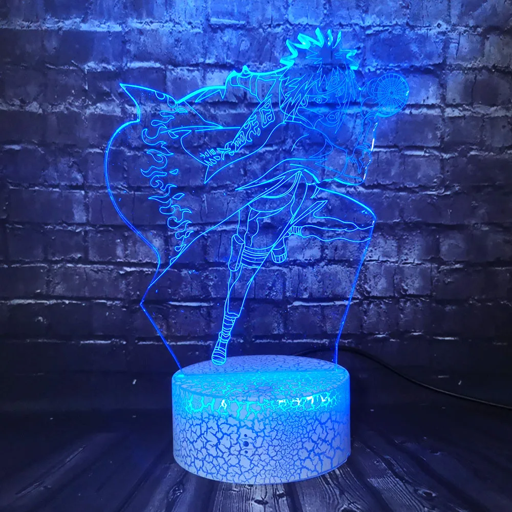 Рождественская забавная игрушка Японский комикс Наруто фигурка Namikaze Minato 3D