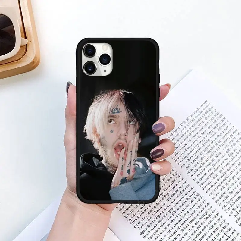 

Lil Peep Lil Bo Peep Soft Phone Case for iPhone 11 12 pro XS MAX 8 7 6 6S Plus X 5S SE 2020 XR mini