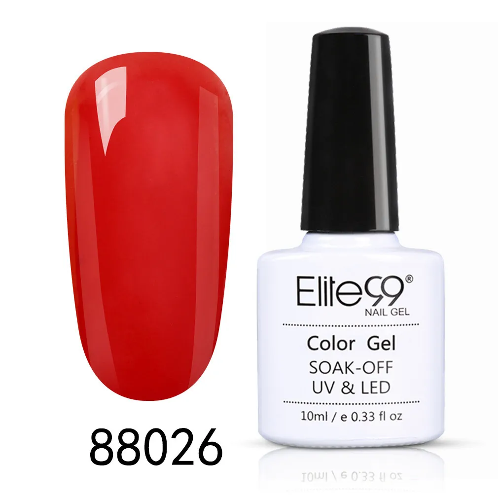 88026 Elite99 10 мл сменный Гель-лак для нейл-арта мрамор Halo эффект гель Перманентный лак для ногтей замачиваемый маникюрный гель для ногтей лак - Цвет: 88026
