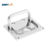 best matel stainless steel 316 flush lift ring hatch pull handle locker cabinet boat marine hardware