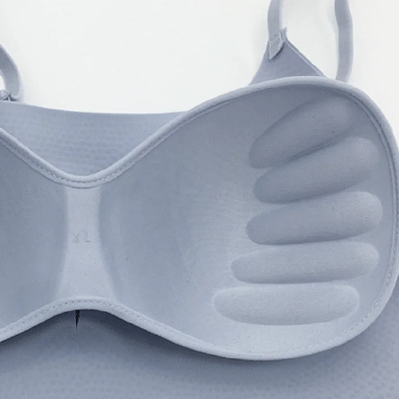 Хорошая здоровый бесшовный мягкий спортивный бюстгальтер без косточек для сна с