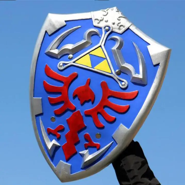 1:1 Cosplay skysword Skyward Sword& Shield /Set Link Safety PU Weapon Sword Kids Gift Role Play Gift 80cm Sword