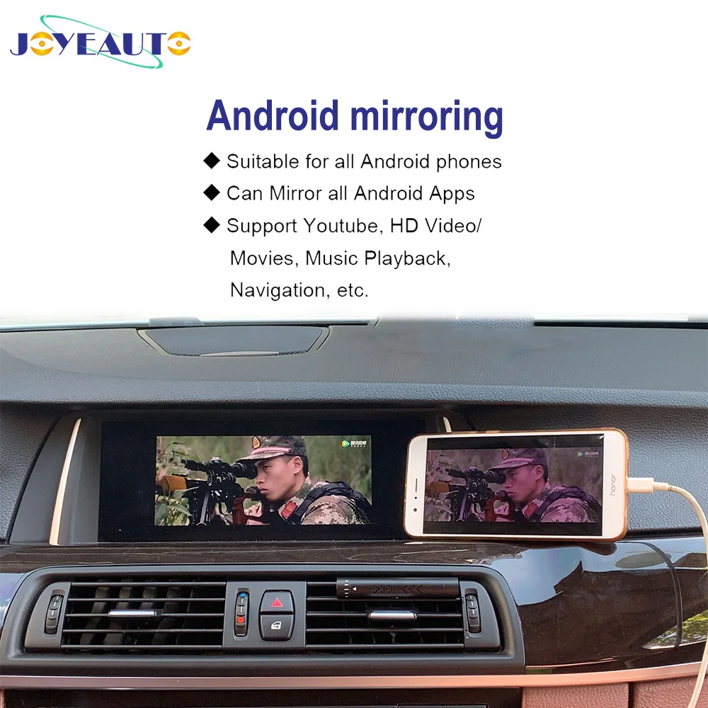 Joyeauto WIFI беспроводной Apple Carplay Airplay NBT 5 серия F07 F10 F11 F18 2013 2017 для BMW Car Play Android Auto Mirror IOS