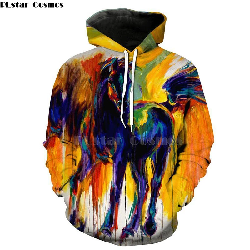 

Forest Deer 3D Hoodies Men Women Hip Hop Sweatshirts Winter Autumn Hoody Pullover Casual Crewneck Hooded Streetwear animal Tree
