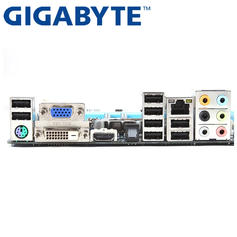Материнская плата GIGABYTE для настольных ПК материнская H55 разъем LGA 1156 i3 i5 i7 DDR3 16 ГБ