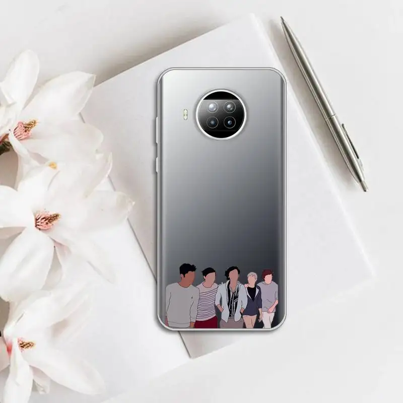 

One Direction Louis Tomlinson Phone Case Transparent for Xiaomi Redmi note 10 t 8 9 pro lite 11