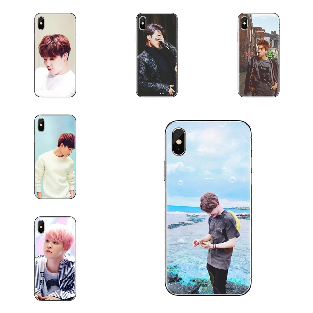 Прозрачные мягкие чехлы с изображением чимина и шуги корейские звезды плакат для