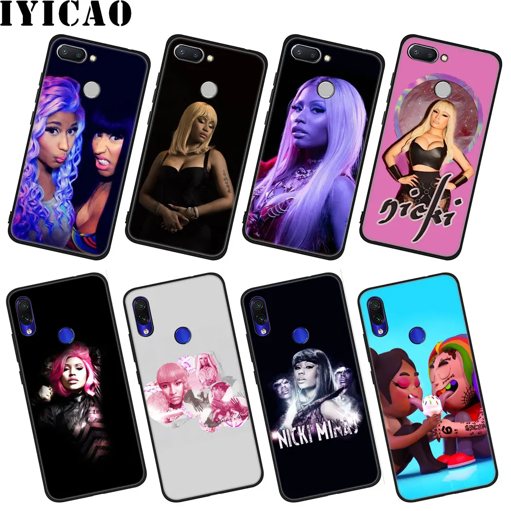 IYICAO Rapper хип-хоп Nicki Minaj Мягкий силиконовый чехол для Xiaomi Redmi Go S2 K20 6 Pro 8A 7 7A 6A 5A 4A 5 Plus 4X