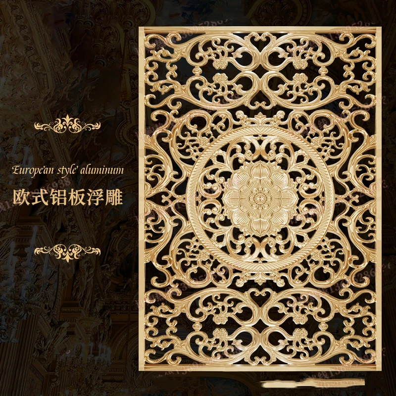

Direct Selling Creative Fashion European Style Wrought Iron Screen Partition Living Room Entrance Hollow Carved Window Paper-Cut
