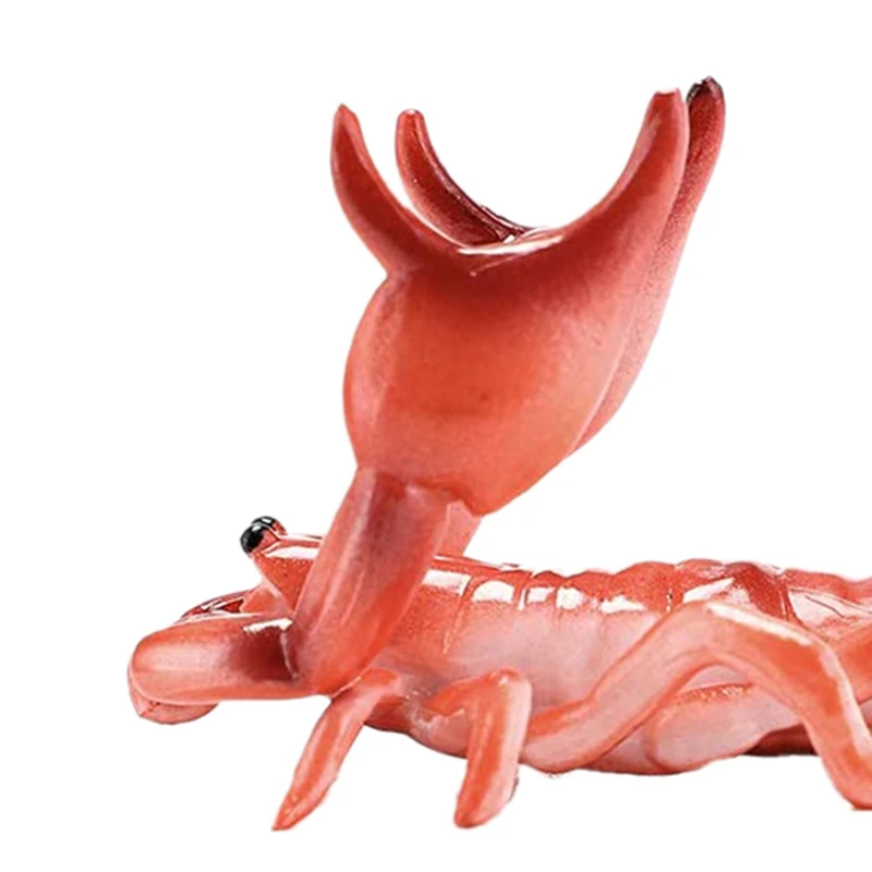 

New Creative Cute Scorpion Model Pen Holder Weightlifting Scorpion Bracket Storage Rack Pen Rack Gift Stationery Red