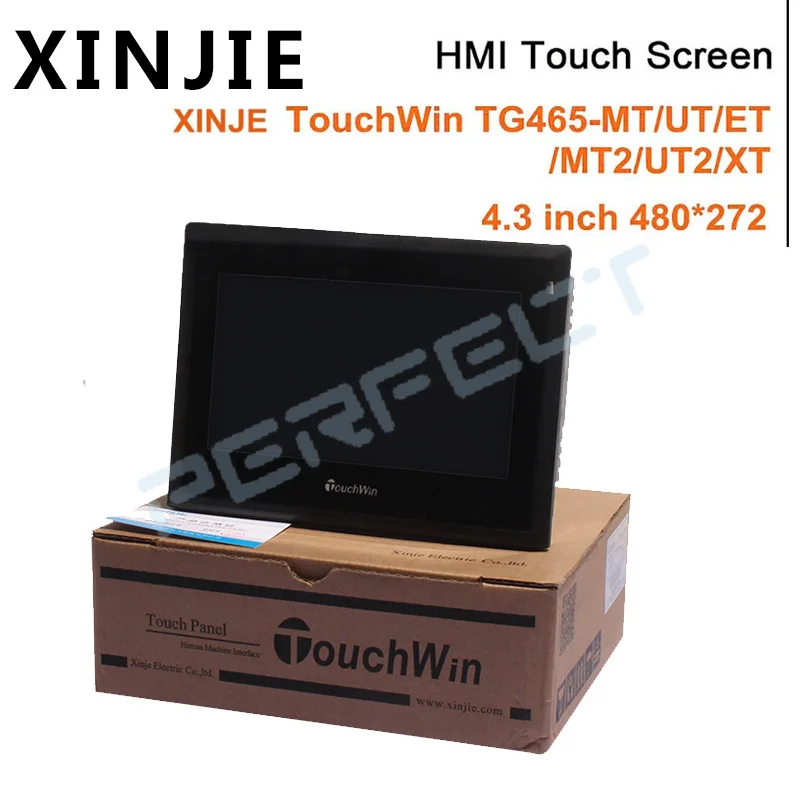 XINJE TouchWin TG465-MT TG465-UT TG465-ET TG465-MT2 TG465-UT2 TG465-XT HMI, сенсорный экран 4,3 дюйма, разрешение 480*272