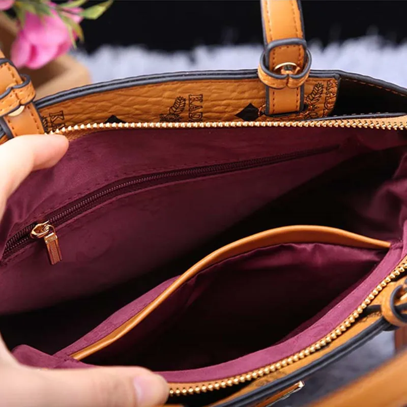 

Top Quality Luxury Brand Genuine Leather Handbags 2021 New Fashion All-match Wide Shoulder Strap Single Shoulder Messenger Bag