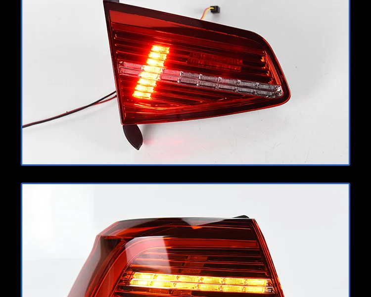 Автомобильные задние фары для VW Passat B8 Eur Verson задние фонари светодиодный DRL ходовые фары, противотуманные фары ангельские глаза задняя парковка