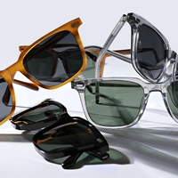 2021 new vintage acetate sunglasses men retro square polarized anti uv400 eyeglasses drive outdoor top quality sun glasses