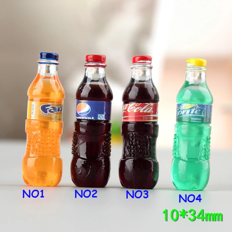 

beverage soda bottle wine bottle DIY manual pendant material resin juice bottle keychain pendant