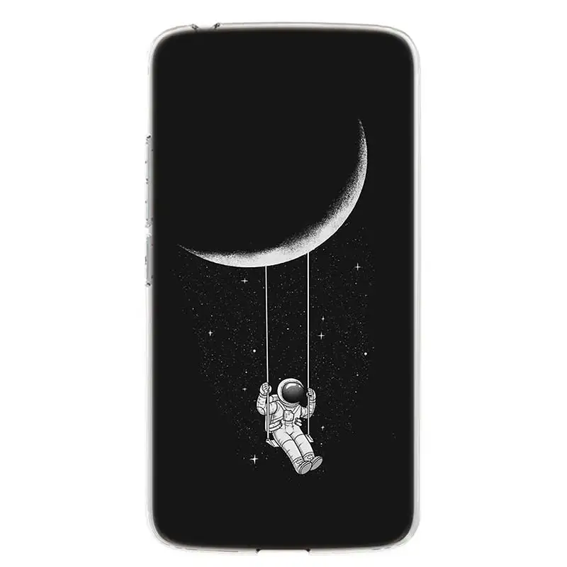 Чехол для телефона Merrry Go Planet Space Motorola MOTO G8 G7 G6 G5 G5S G4 E6 E5 E4 Plus Play Power One Action мягкий