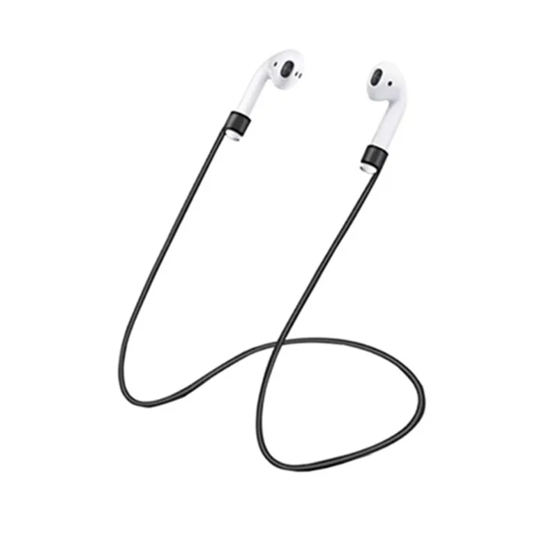 Мягкие силиконовые анти-потерянный кабель для гарнитура Airpods веревка шейный