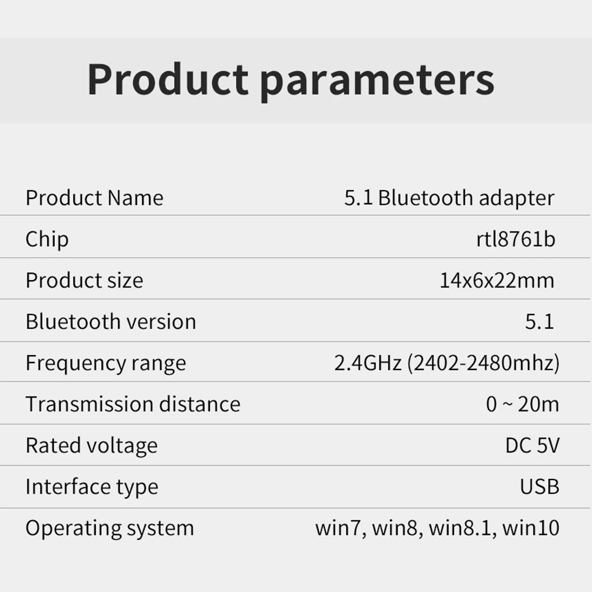 

ANMONE Mini Wireless USB Bluetooth 5.0 Adapter For Car Radio Subwoofer Amplifier Multimedia Audio Adapter Bluetooth Receiver