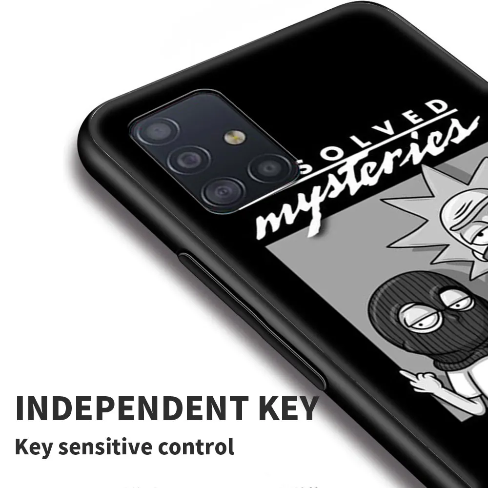 

Ricks Cute Mortys Phone Case For Samsung S21 S20 FE Ultra S10 Lite S10e S9 S8 S7 Plus Fundas Cover Case Capa Guscio