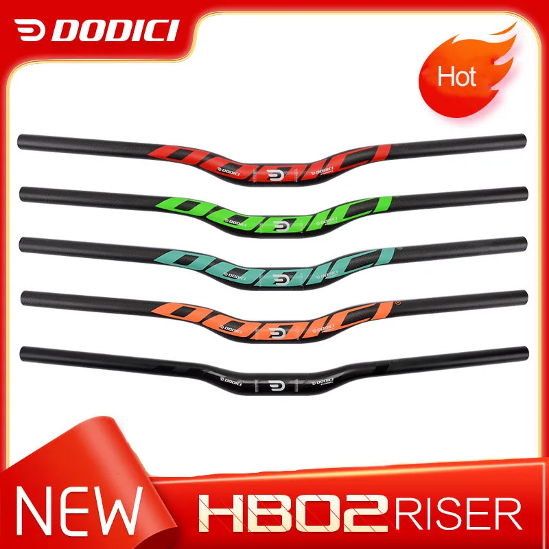

DODICI 5 Degree Rise Full Carbon Fiber MTB Handlebar 31.8MM Matte 690/720/740mm Bicycle Handle Bar