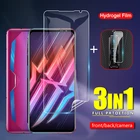 Тонкая передняязадняя мягкая защитная Гидрогелевая пленка из ТПУ для ZTE nubia Red Magic 6 6s Pro 5G 6,8 дюйма Защитное стекло для объектива камеры