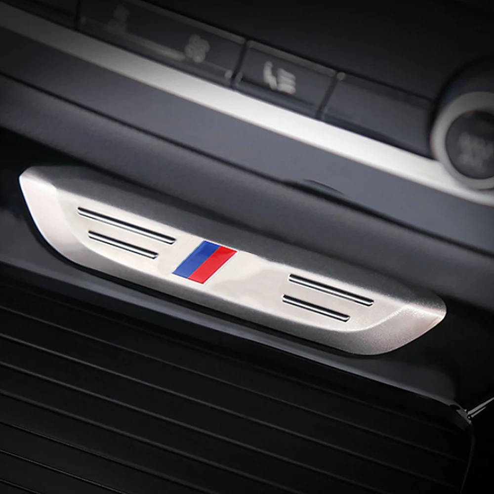 Gelinsi для 2018 2019 BMW X3 G01 X4 G02 Автомобильный Центральный пульт M крышка логотипа рамка