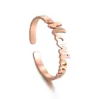 Skyrim индивидуальные именные кольца цвета розового золота из нержавеющей стали Персонализированная именная табличка обручальное кольцо ювелирные изделия для женщин Бесплатная доставка