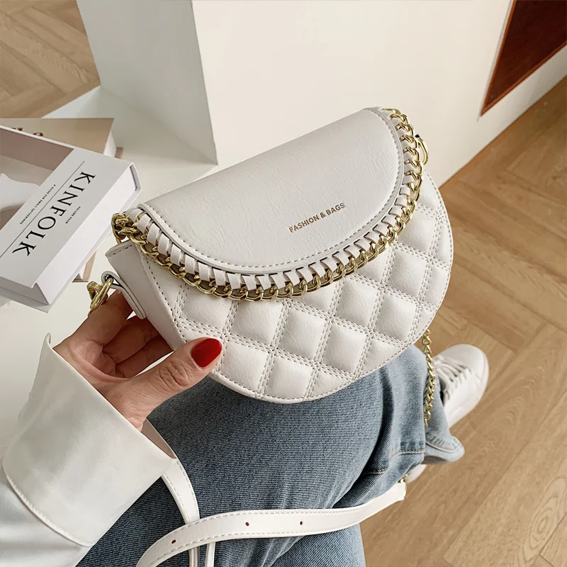 

Простая Сумка Beibao, новинка 2021, модная женская сумка на цепочке, сумка-мессенджер за рубежом, модная сумка-седло