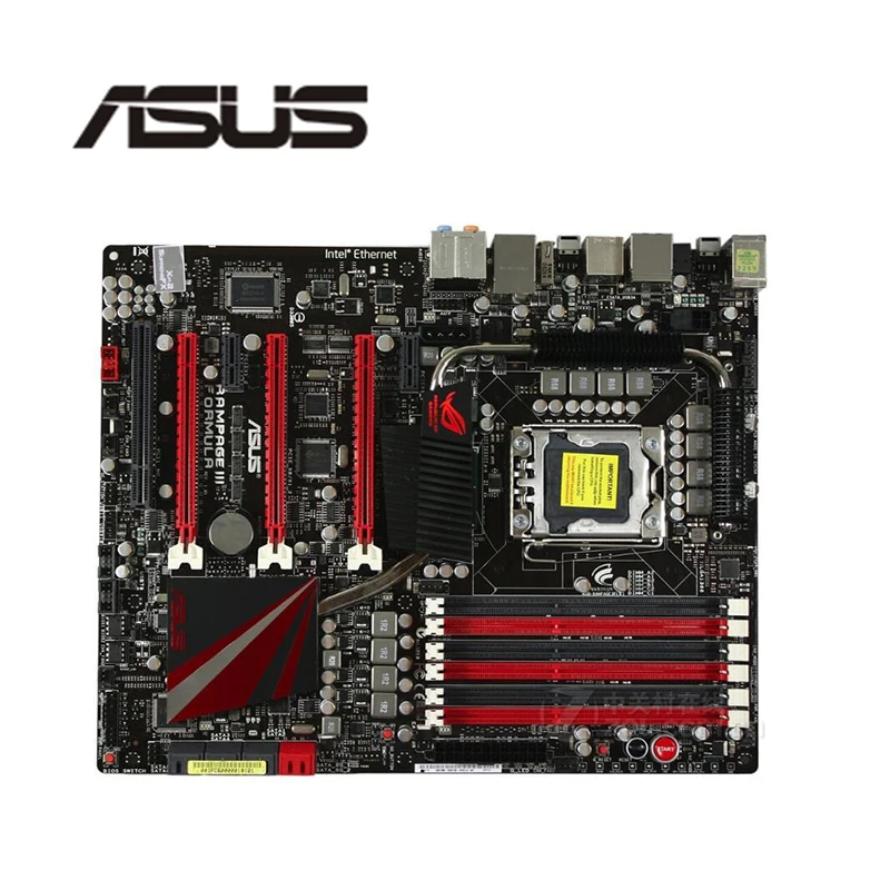 Для ASUS Rampage III Formula используется оригинальная материнская плата сокет LGA 1366 DDR3 X58 X58M