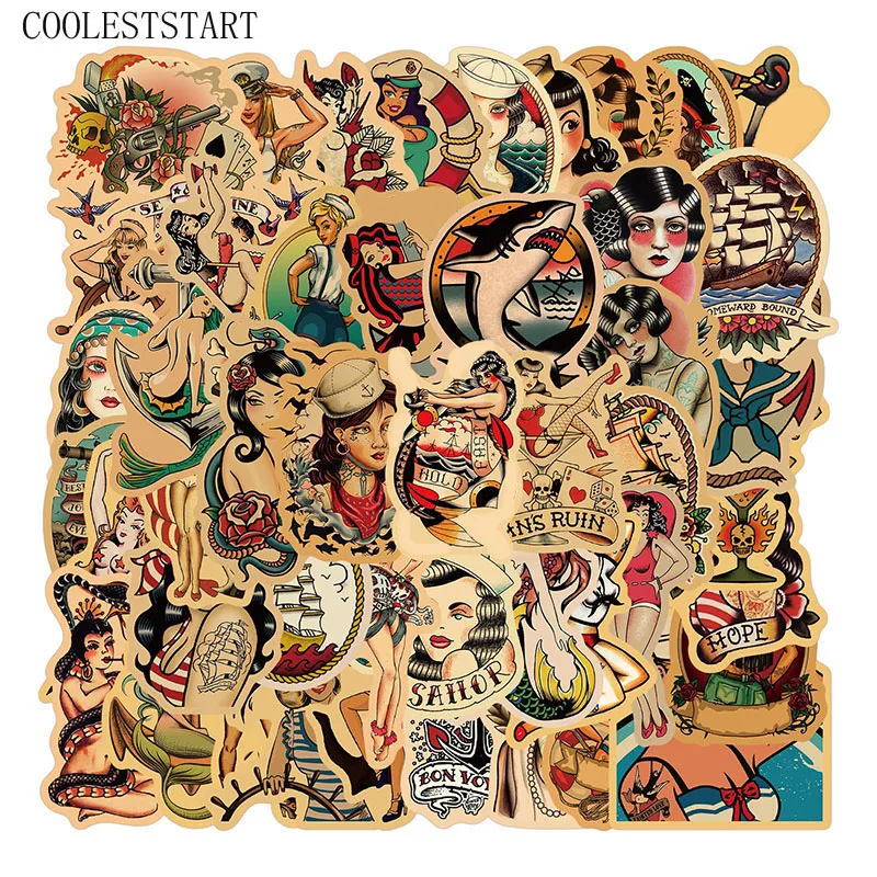 

Наклейки для мотоцикла, скейта, ноутбука, чемодана, мобильного телефона, гитары, холодильника, консервативные игрушки, 10/50 шт.