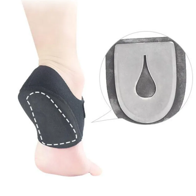

Silicone Gel Heel Pad for Plantar Fasciitis Spurs Cushion Shock Absorption Foot Skin Care Moisturising Shoe Insert Dropshipping