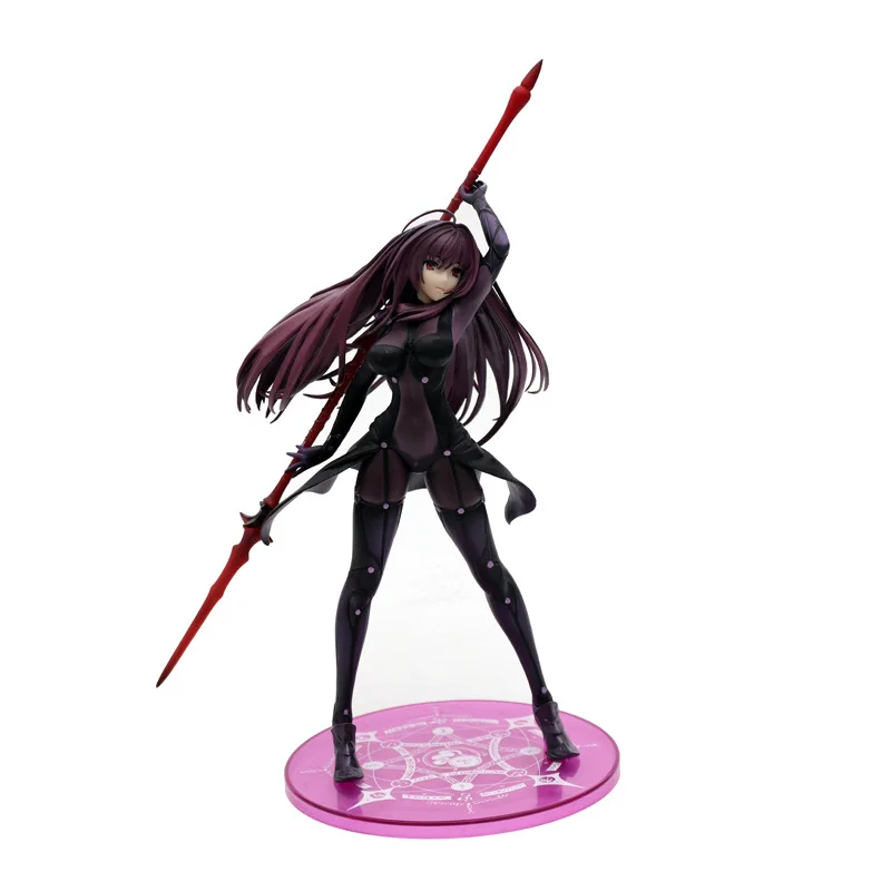 

Anime Fate Grand Order Lancer Scathach Battle Ver. PVC Action Figure Collection Model Sexy Girls Statue Toys Doll Gifts