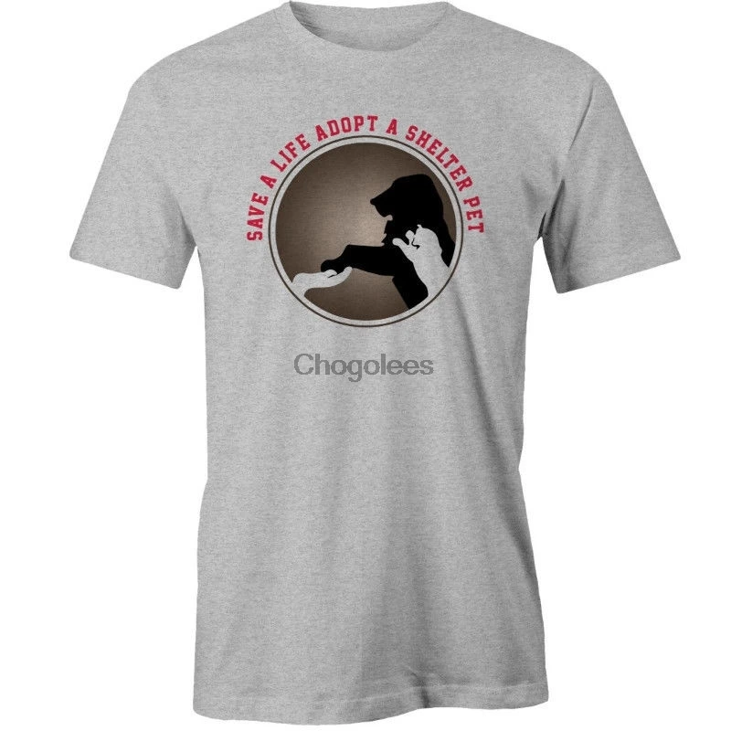 Спасите жизнь убедитесь что домашние животные Мужская футболка спасательные