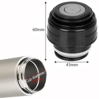 vacuum flask lid outdoor travel cup thermos cover mug outlet bullet flask cover stainless thermoses accessories 5 2cm