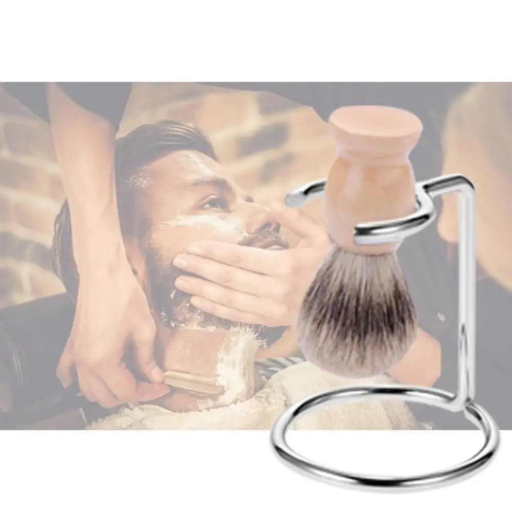 Men's Shaving Brush Holder Single Head Hanging Stand Beard Accessories | Красота и здоровье