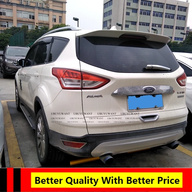 Для Ford Kuga Escape 2013 2014 2015 ABS Материал праймер цвет украшение заднего крыла автомобиля