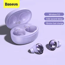 Baseus Bowie E2 TWS Bluetooth Earphones Wireless Bluetooth 5.2 Headphones Sports Earbuds Flash Charge Earphone for iPhone Xiaomi