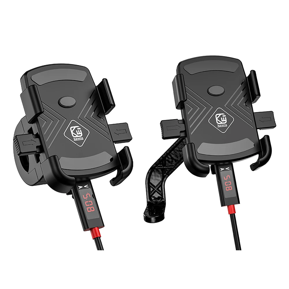 360 Degree Rotatable Mountain Bike Phone Bracket Clip MTB Bicycle Stand Holder Adjustable Moblie Cell Phone Stand