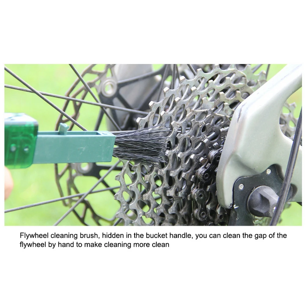 Набор инструментов для очистки цепи велосипеда многофункциональный набор мойки