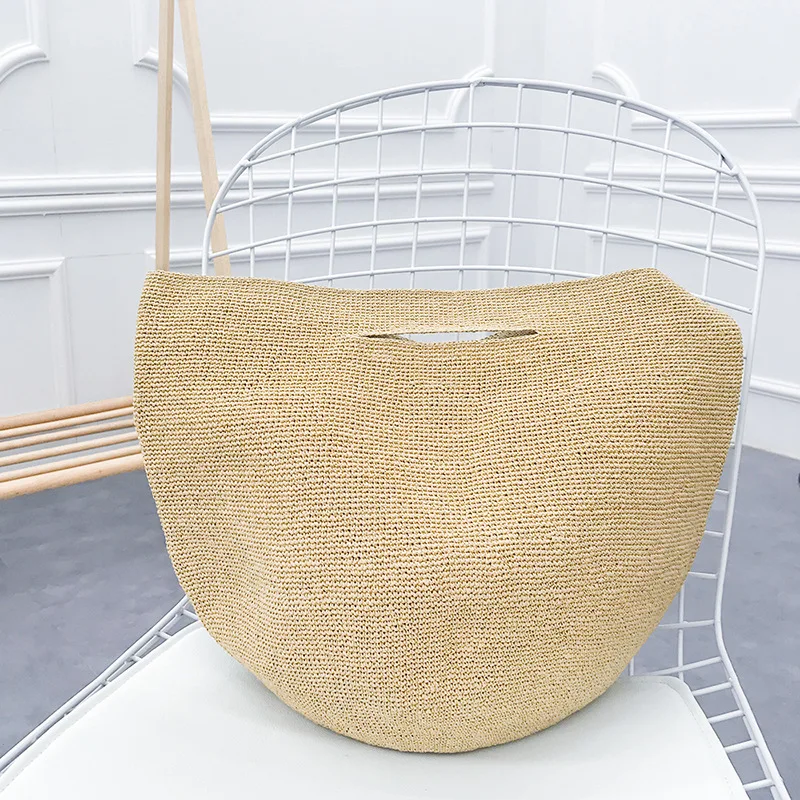 Тканая сумка Verano nuevo bolso tejido a mano rafia pura цветная primario paja bolsa тканая |