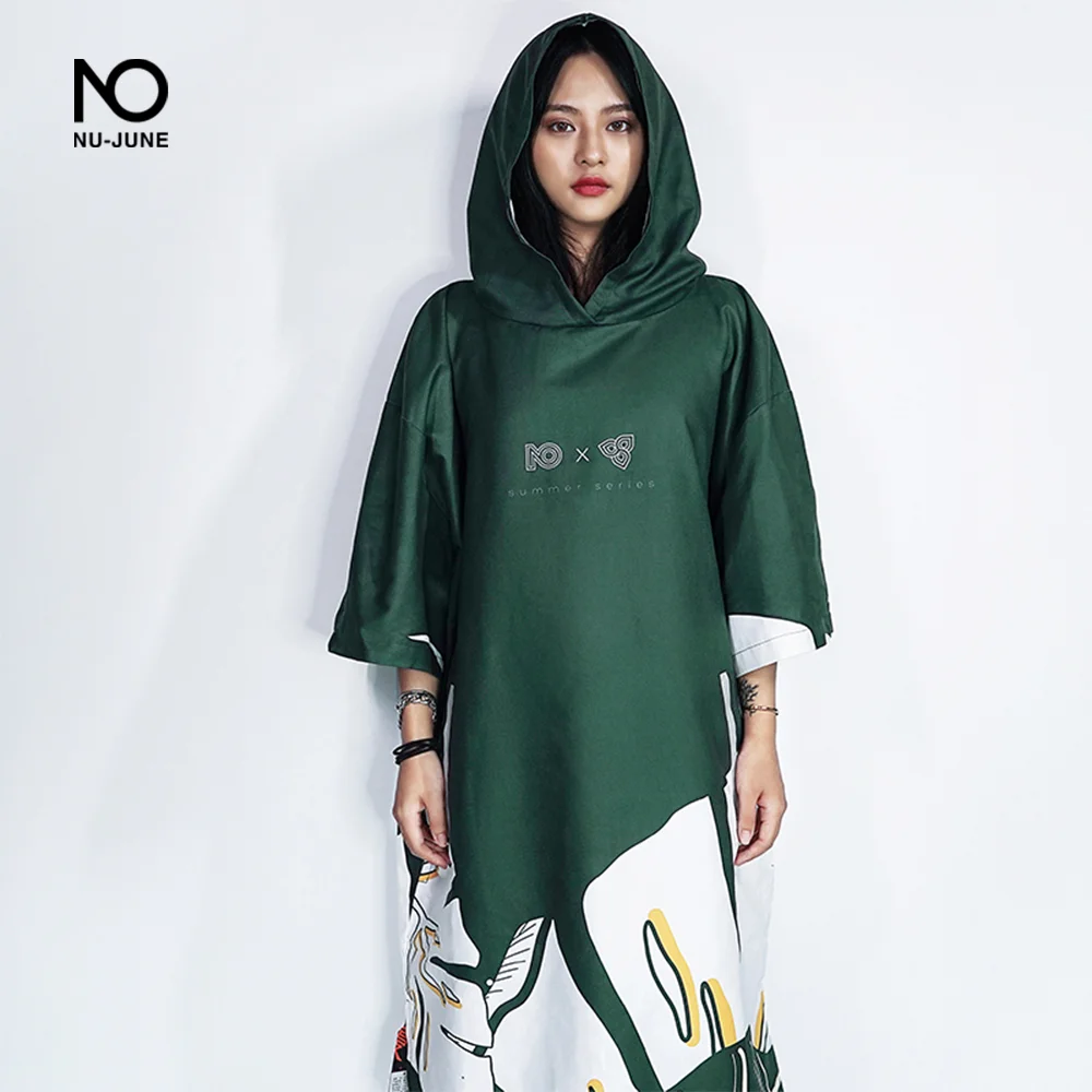 Nu June халат для смены одежды из микрофибры банное полотенце купальный женщин и