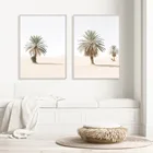 Марокканские тропические пальмы пейзаж современные постеры холст картина настенные художественные принты картинки для гостиной домашний декор интерьера